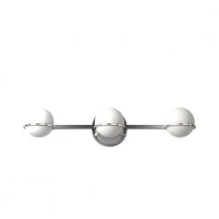 Fusion Centric 23 in. 3-Light Polished Chrome Vanity Light Bar with Opal Glass Shade by Justice Design 17 Fusion Centric 23 in. 3-Light Polished Chrome Vanity Light Bar with Opal Glass Shade by Justice Design -Justice Design Sales polished chrome justice design vanity lighting fsn 4163 opal crom 76 1000