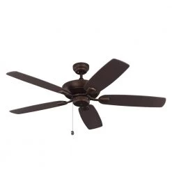 Colony Max 52 in. Indoor/Outdoor Roman Bronze Ceiling Fan by Monte Carlo -Justice Design Sales roman bronze monte carlo ceiling fans without lights 5com52rb 1f 1000
