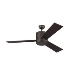 Vision Max 56 in. Integrated LED Indoor/Outdoor Roman Bronze Ceiling Fan with Bronze Blades and Wall Switch Control by Monte Carlo 16 Vision Max 56 in. Integrated LED Indoor/Outdoor Roman Bronze Ceiling Fan with Bronze Blades and Wall Switch Control by Monte Carlo -Justice Design Sales roman bronze with bronze blades monte carlo ceiling fans with lights 3vnmr56rbd v1 c3 1000