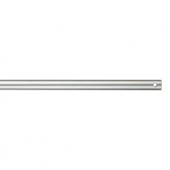 72 in. Satin Nickel Extension Downrod, 1/2 in. Inside Diameter by Monte Carlo
