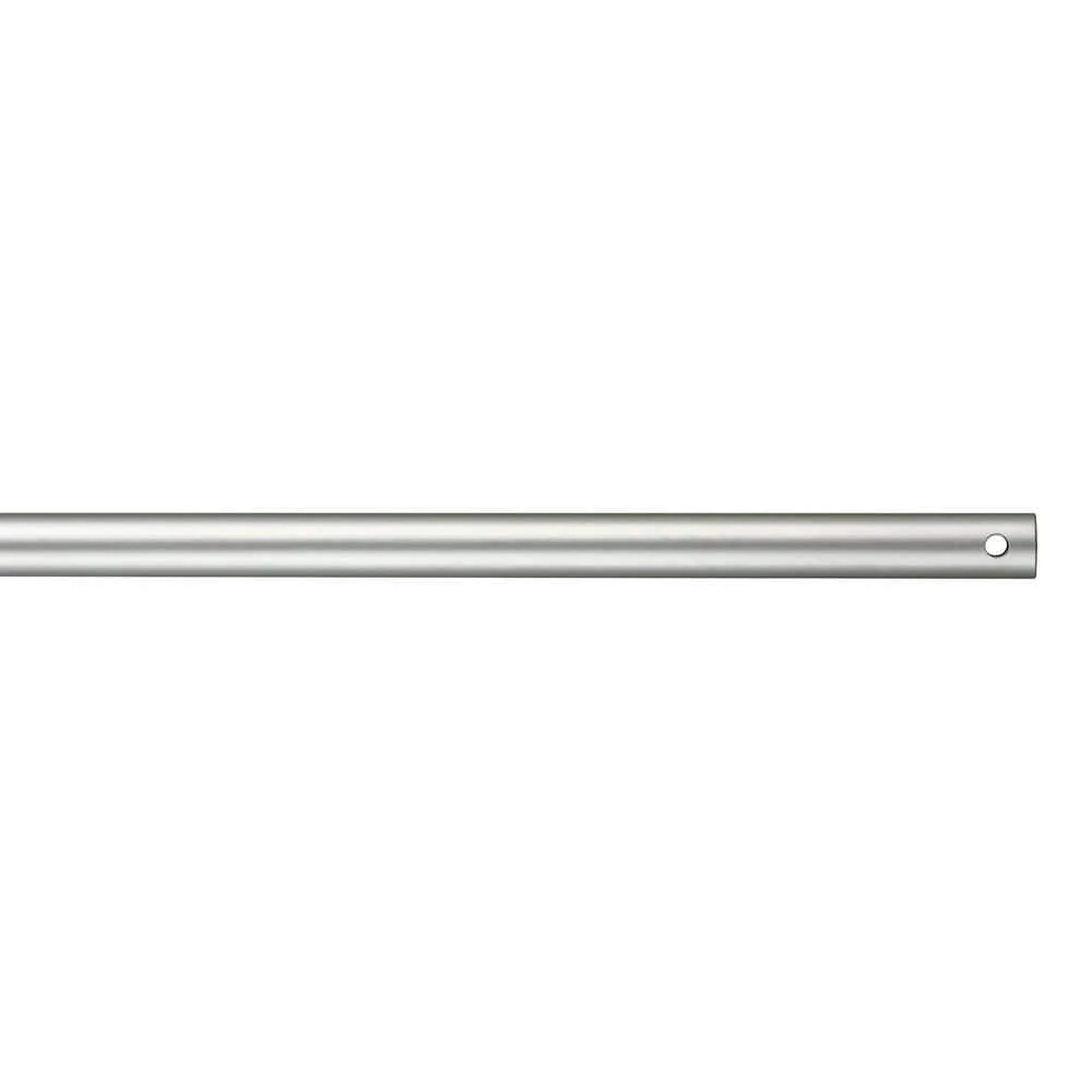 72 in. Satin Nickel Extension Downrod, 1/2 in. Inside Diameter by Monte Carlo 3 72 in. Satin Nickel Extension Downrod, 1/2 in. Inside Diameter by Monte Carlo